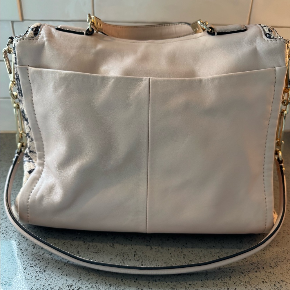 Coach Madison w/Python Light Pearl Pink - Picture 2 of 12